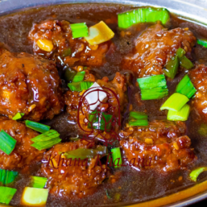 Chilli - Garlic Chicken Gravy