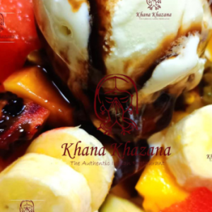 Fruit Salad with Ice cream